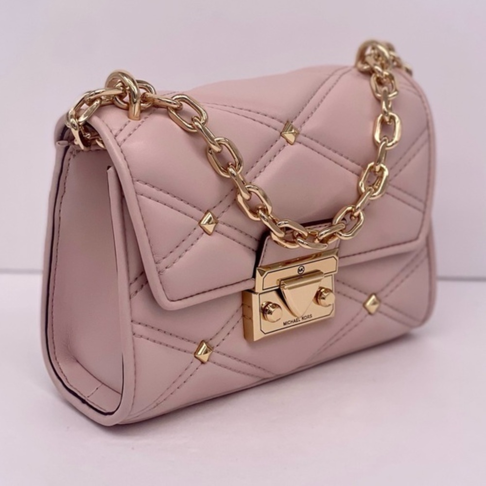 Michael Kors Serena Small Studded Crossbody